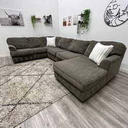 Gray Sectional Couch - Free Delivery 