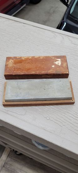 Vintage sharpening stone