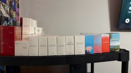 Brand new colognes and perfumes