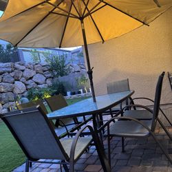 Patio Dining Table Set