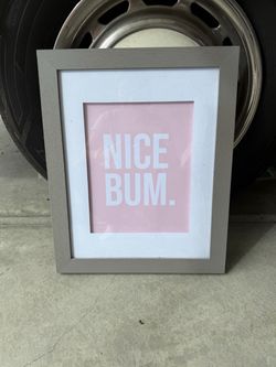 Bathroom Print and Frame
