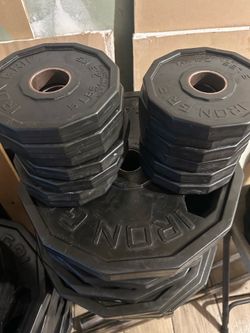 Weight Plates for Sale – Multiple Sizes – Great Condition