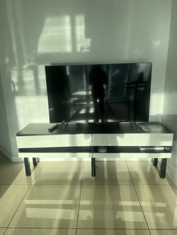 Tv Stand, (can Be Mounted- With Removable Legs)