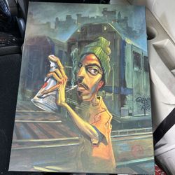 Wooden Print Art By Justin Bua