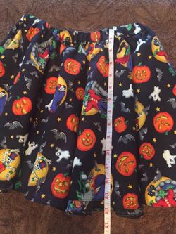 Halloween Tutu Style Skirt