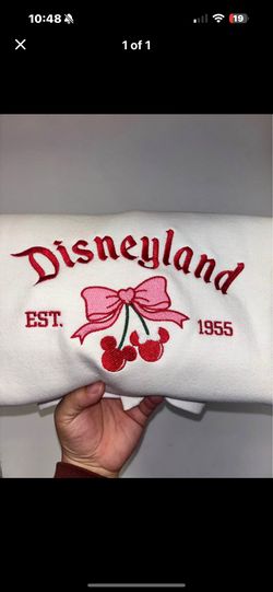 Custom Disneyland sweater