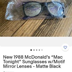 1988 McDonald's Mac Tonight Mirror Lenses