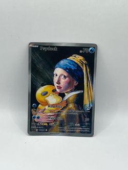Non TCG Pokemon Psyduck Fan Art Card