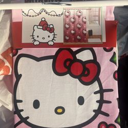 Hello Kitty Christmas. Shower Curtain