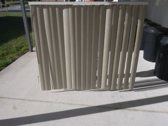 2 Very Nice Vertical Blinds 50 Width 56 Lengths