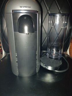 Nespresso Vertuo Plus Deluxe Titan with coffee pods and more!!