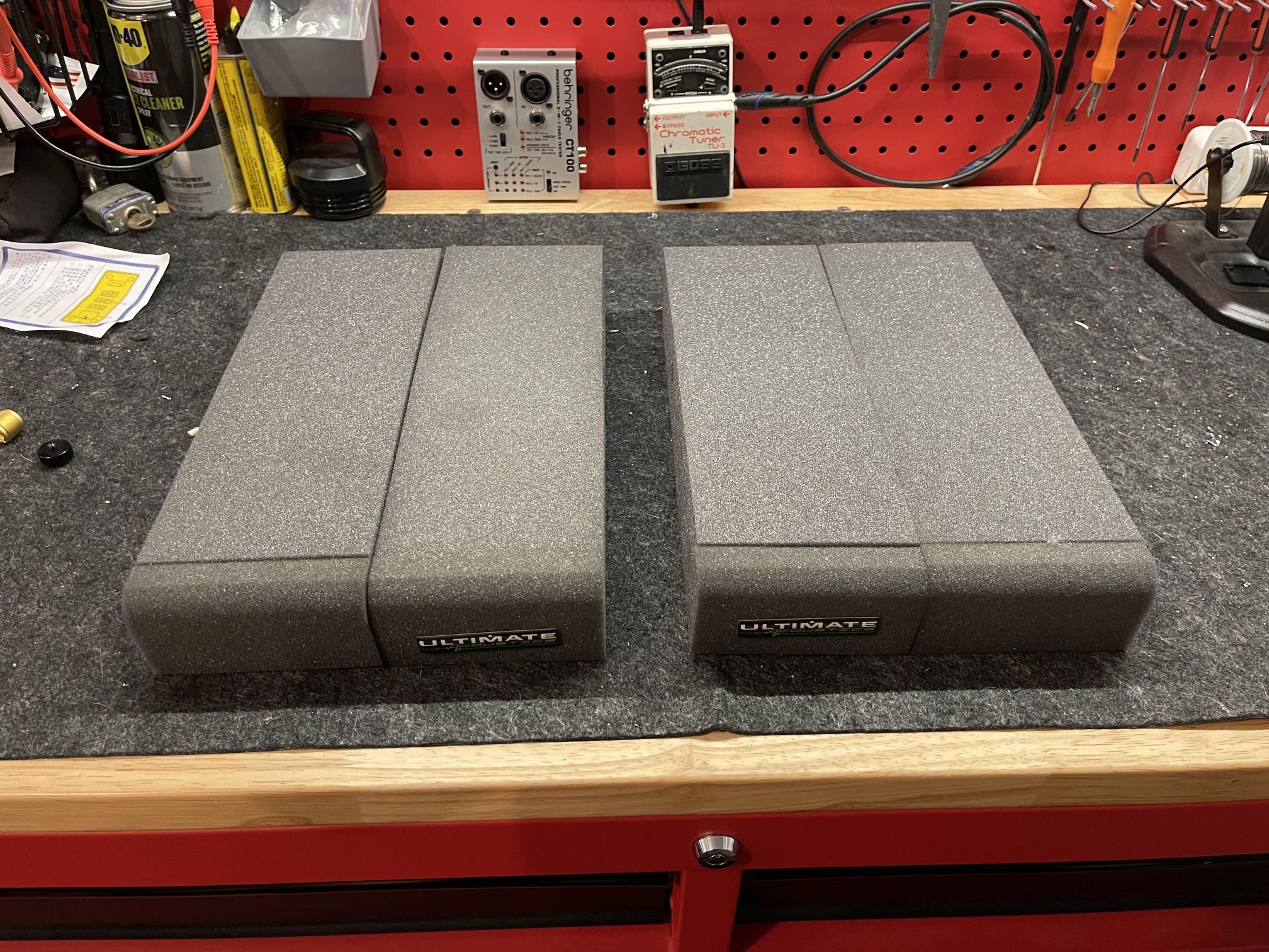 Ultimate Acoustics Studio Monitor Isolator Pads(Pair)