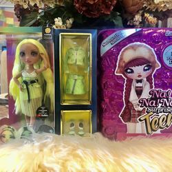 Brandnew Fashion Dolls (Rainbow High Doll And NaNaNa Suprise)