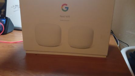 Nest Wifi router and point