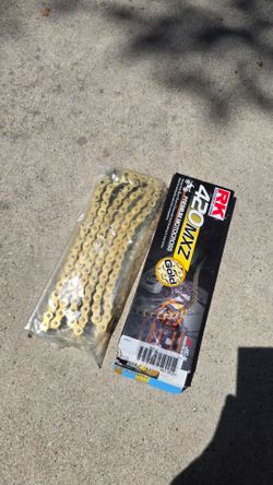 RK Takasago 420MXZ Gold Premium Motocross Chain – Brand New