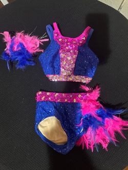 Pink and blue