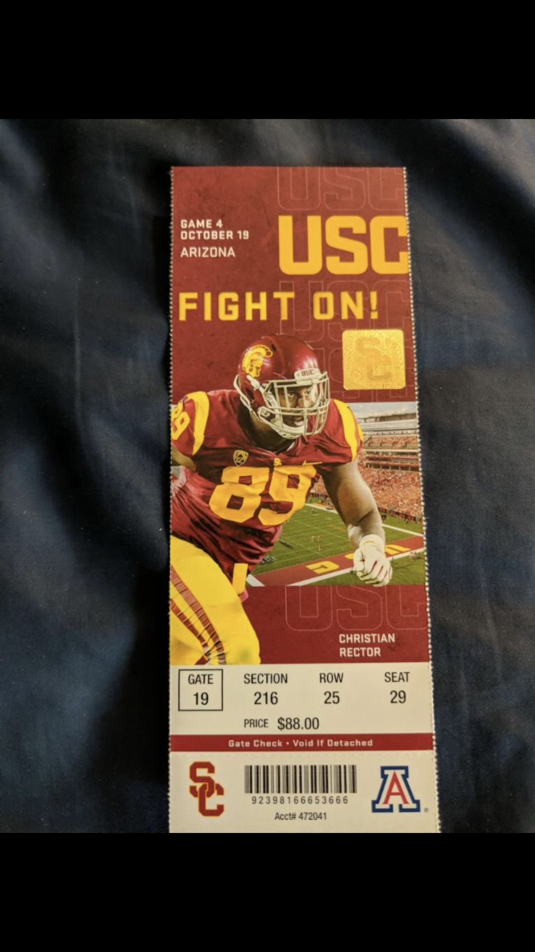 USC tickets