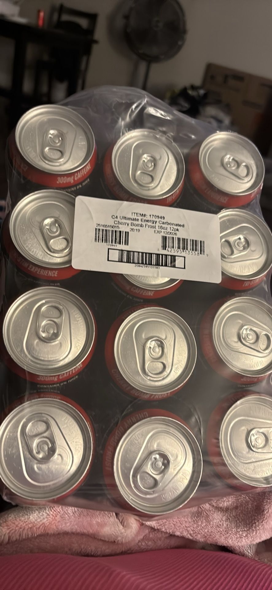 31 Cases C4 Energy Drinks.