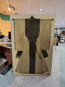 Large Kimono Mixed Media Wall Art
