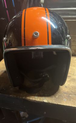 Vintage Motorcycle Helmet