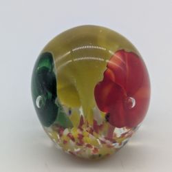 Hand Blown Glass Paperweight 