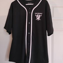 Raiders Button Up Jersey 