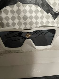 Squared White Glasses