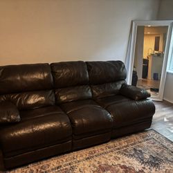 Leather Couch