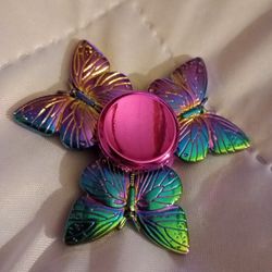 🩷 Metal Fidget Butterfly Spinner .. Still Available 