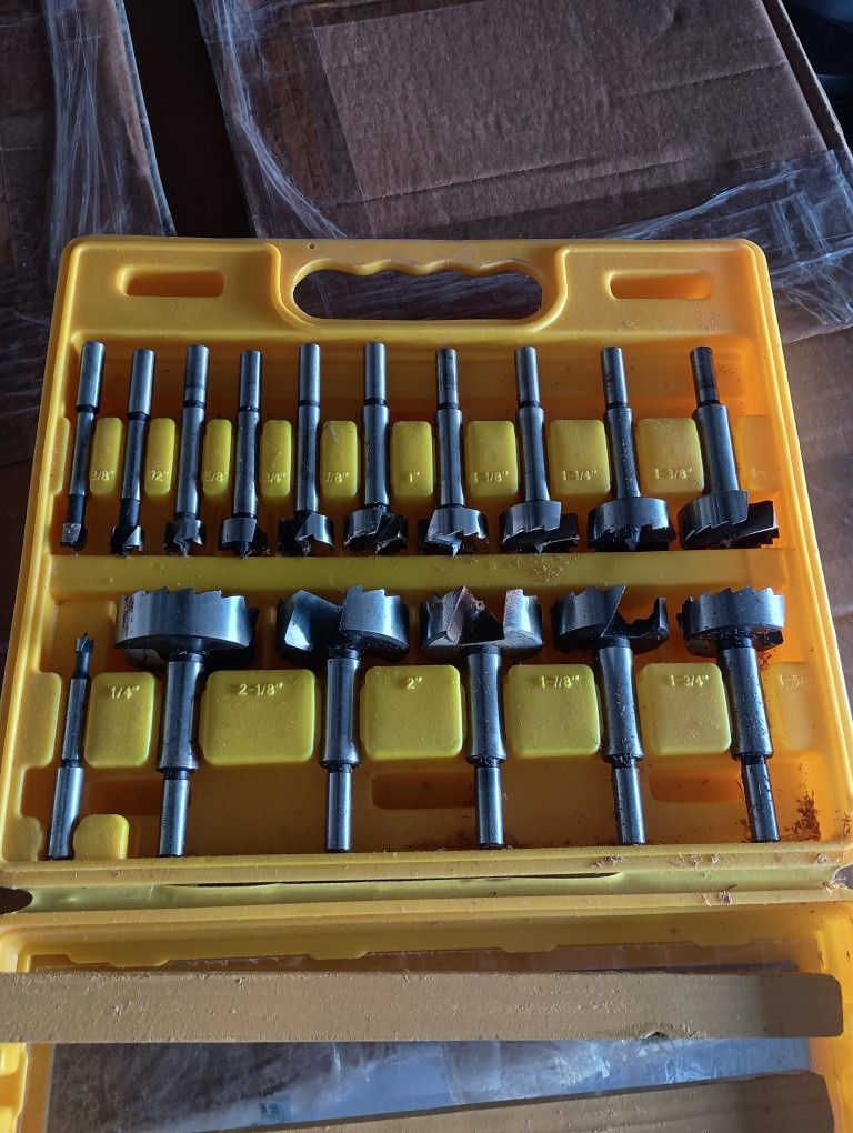 16pc Hole Bit Set