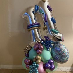 Balloon Boquet Arrangment 