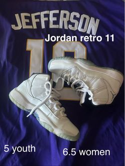 Air Jordan Retro 11 White Size 5Y / 6.5W