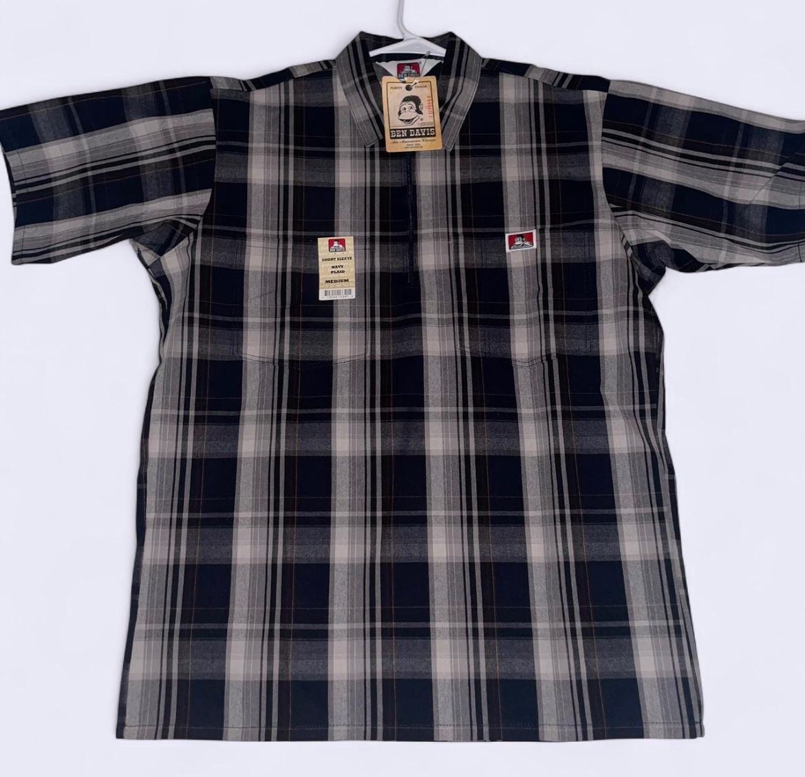 Ben Davis plaid flannel shirt