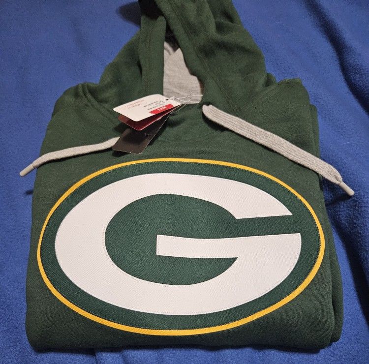 NWT Green Bay Packers Antigua Hoodie, Men's Large