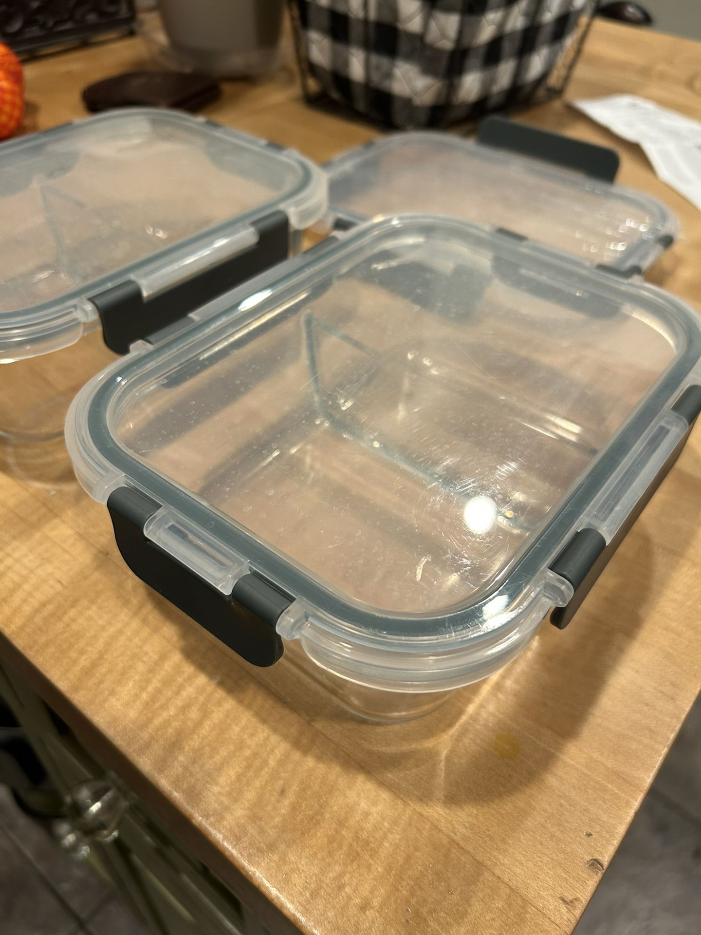 Glass Containers With Lids