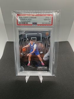 2025 TOPPS CHROME YOUTHQUAKE #YQ-1 COOPER FLAGG