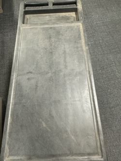 Uline Gray Plastic Utility Cart