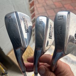 Wedges GW, SW and LW