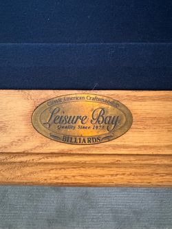 Leisure Bay 8’ pool table