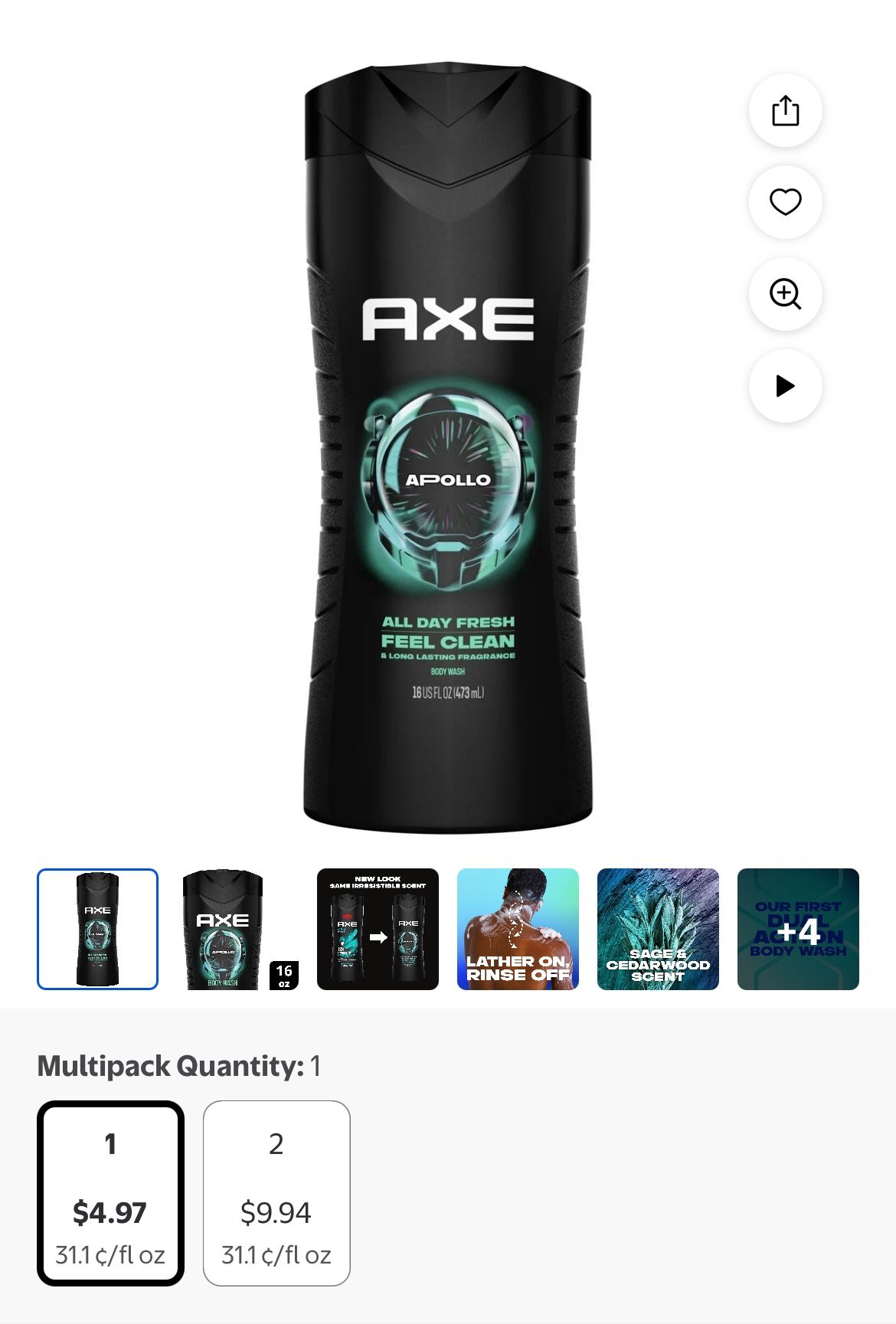 Axe Shower Gel