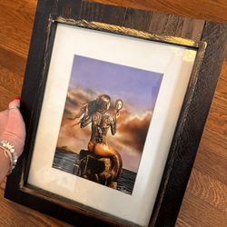Mermaid Picture In Frame 