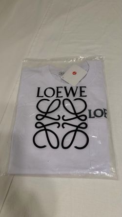 Loewe Anagram Logo White T-Shirt