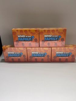 Who In Our Family? Party Game
