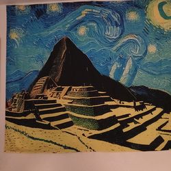 Van Gogh Montage Tapestry