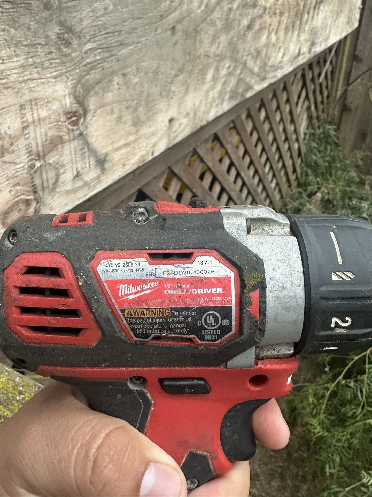Milwaukee Impact Driver And Drill