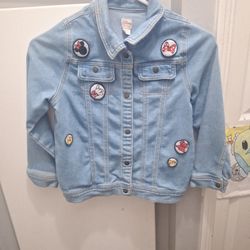 Girls Disney Jean Jacket  Size 10