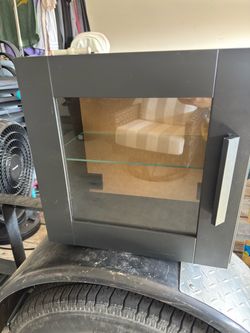 Ikea Hanging Box with Glass shelf