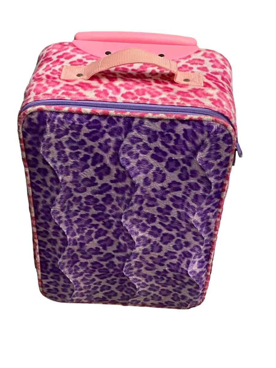 Vintage Traveling Case With Handle And Wheels Filled With Dress up Items I Collected Over The Years