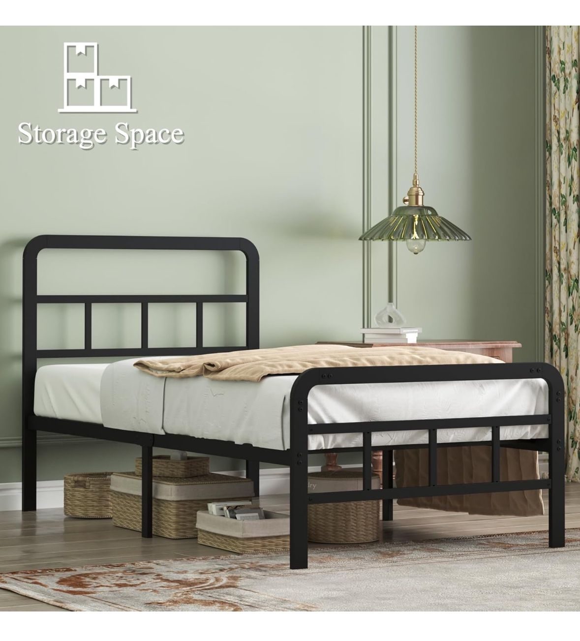 New In Box Twin Bed Farmhouse Modern