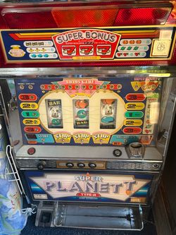 Super Planett Type-A Japanese Pachislo Slot Machine